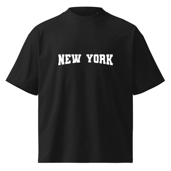 New York T-Shirt with Camouflage design (Black)