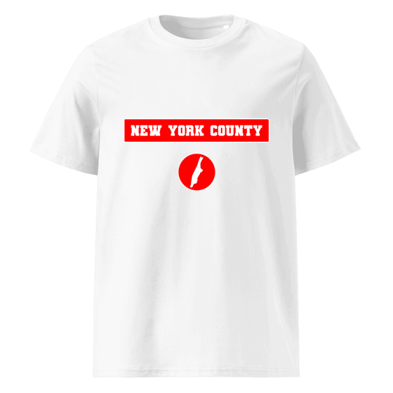New York County T-Shirt with Signal14 design (White)