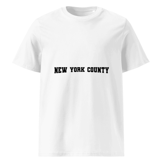 New York County T-Shirt with Varsity17 design (White)