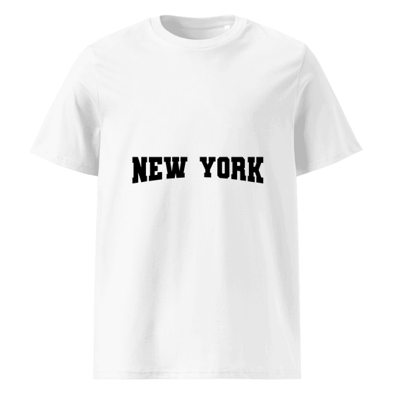 New York T-Shirt with Varsity17 design (White)