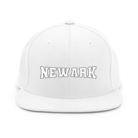 Newark Cap with Varsity4 design (White)