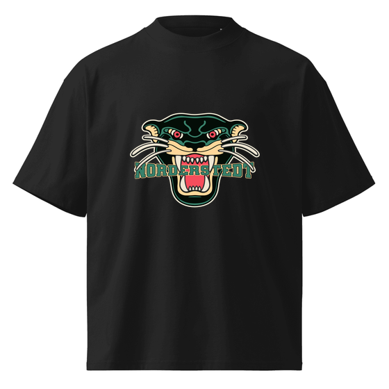 Norderstedt T-Shirt mit Panther-Design (Schwarz)