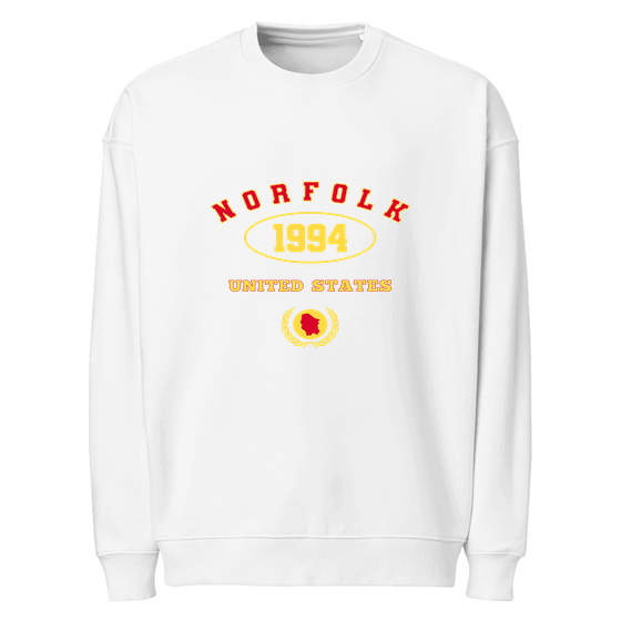 Norfolk Sweatshirt with University 1994 design (White)