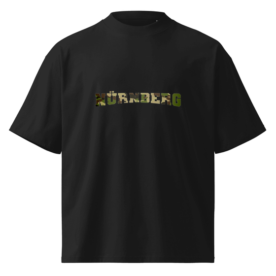 Nürnberg T-Shirt mit Camouflage-Design (Schwarz)