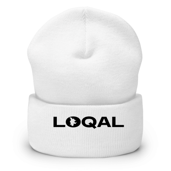 Nürnberg Cap mit Loqal Boundary-Design (Weiß)