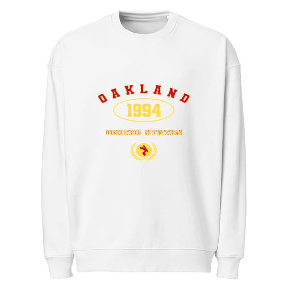 Oakland Sweatshirt with University 1994 design (White)