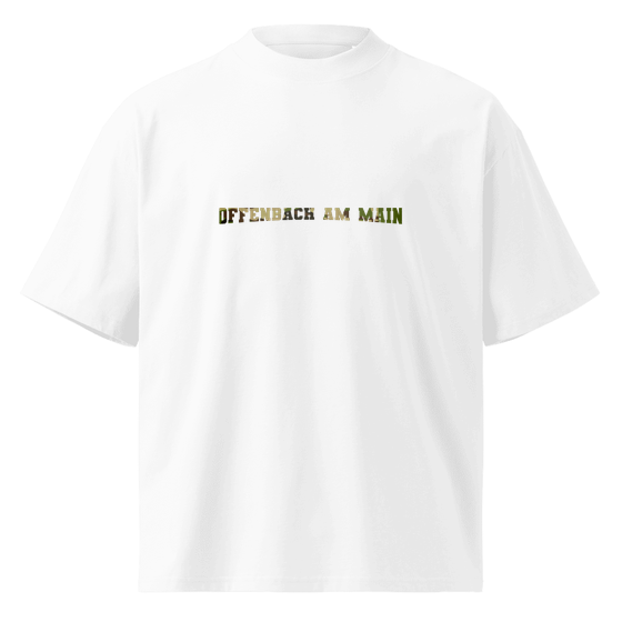 Offenbach am Main T-Shirt mit Camouflage-Design (Weiß) – Produktansicht