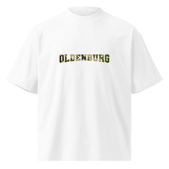 Oldenburg T-Shirt mit Camouflage-Design (Weiß) – Produktansicht