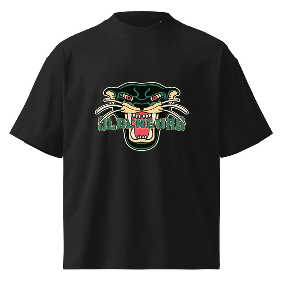 Oldenburg T-Shirt mit Panther-Design (Schwarz)