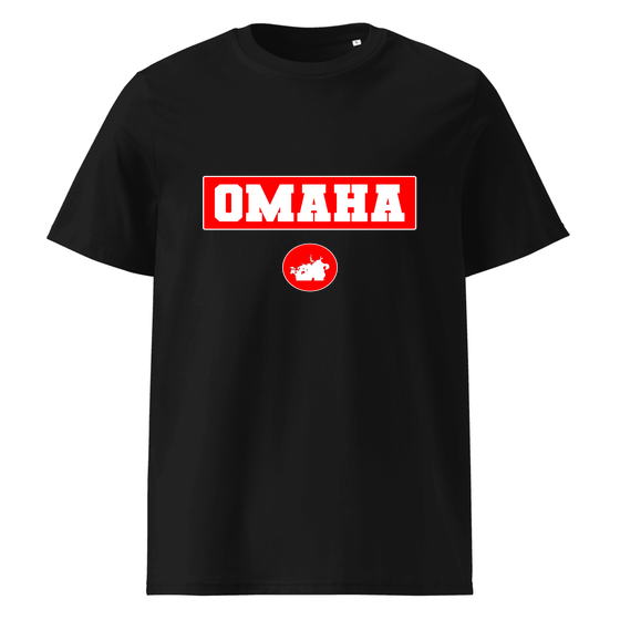 Omaha T-Shirt with Signal14 design (Black)
