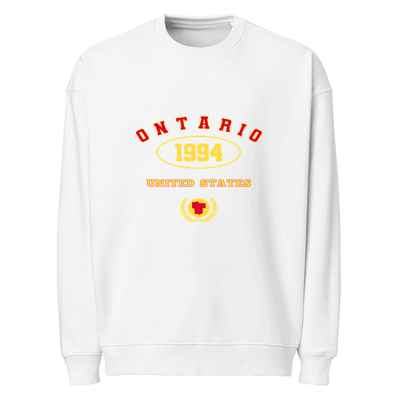 Ontario Sweatshirt with University 1994 design (White)