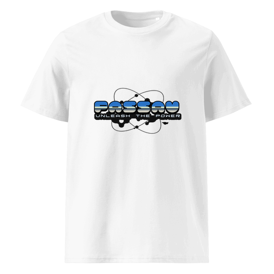 Passau T-Shirt mit Atom-Design (Weiß)