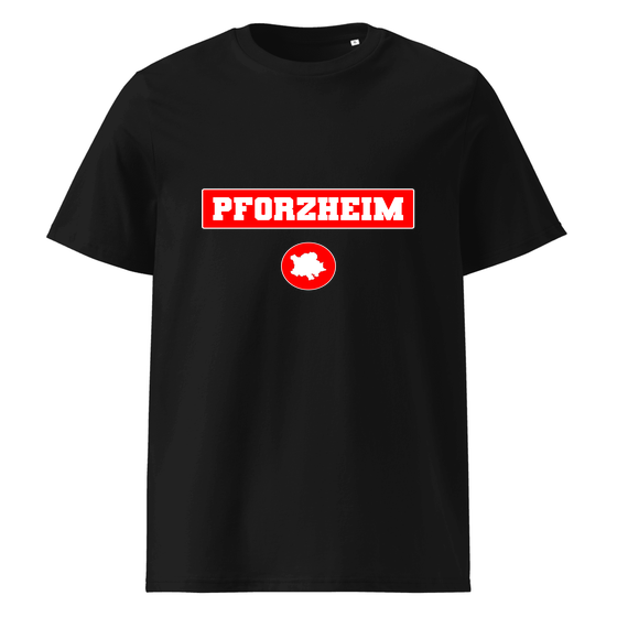 Pforzheim T-Shirt mit Signal14-Design (Schwarz) – Produktansicht