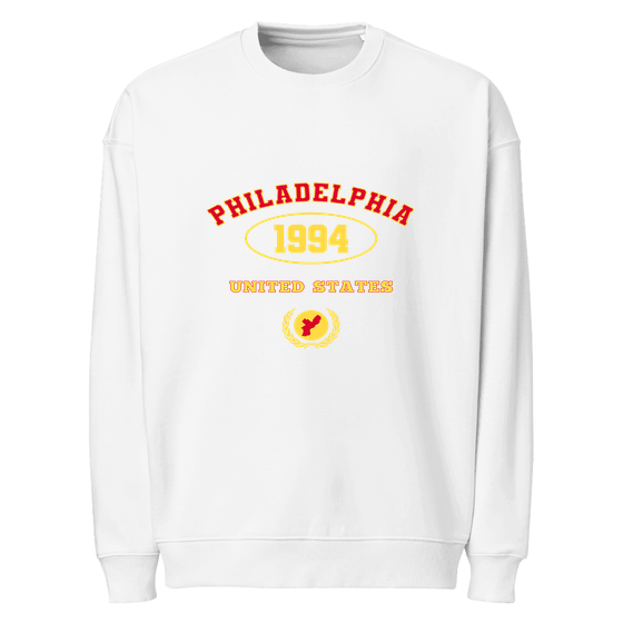 Philadelphia Sweatshirt with University 1994 design (White)