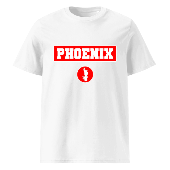 Phoenix T-Shirt with Signal14 design (White) – Produktansicht