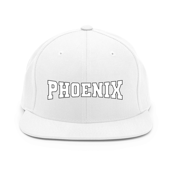 Phoenix Cap with Varsity4 design (White)