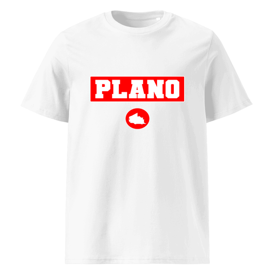 Plano T-Shirt with Signal14 design (White) – Produktansicht