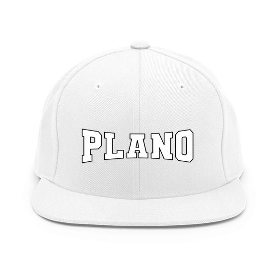 Plano Cap with Varsity4 design (White)