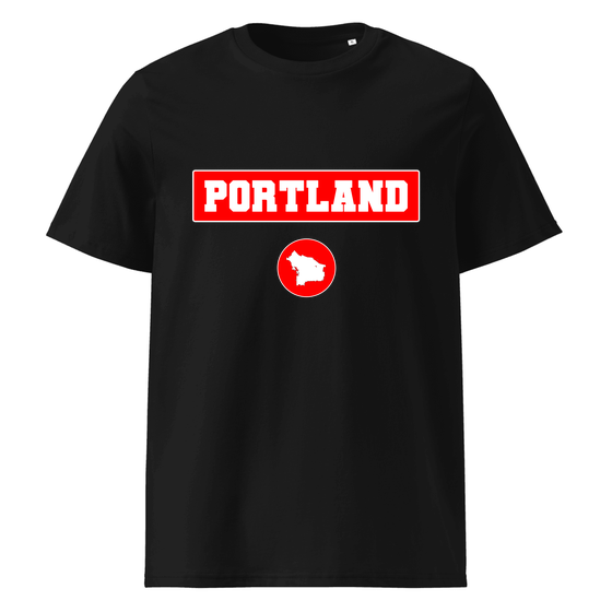 Portland T-Shirt with Signal14 design (Black)