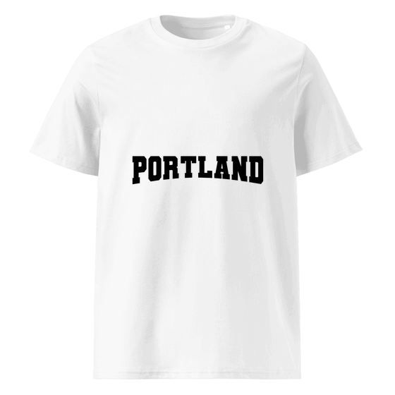 Portland T-Shirt with Varsity17 design (White)