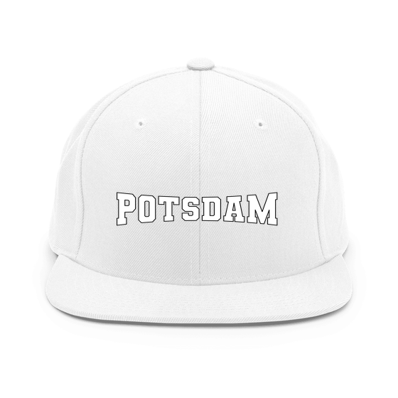 Potsdam Cap mit Varsity4-Design (Weiß)