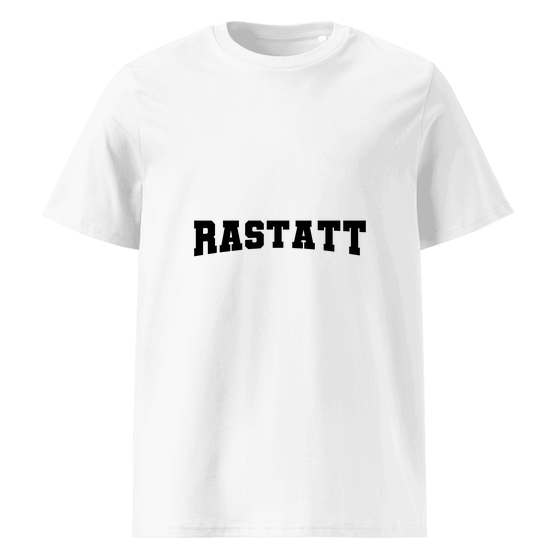Rastatt T-Shirt mit Varsity17-Design (Weiß) – Produktansicht