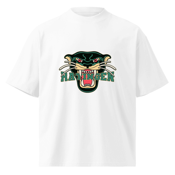 Ratingen T-Shirt mit Panther-Design (Weiß) – Produktansicht