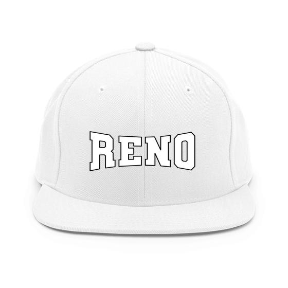 Reno Cap with Varsity4 design (White)