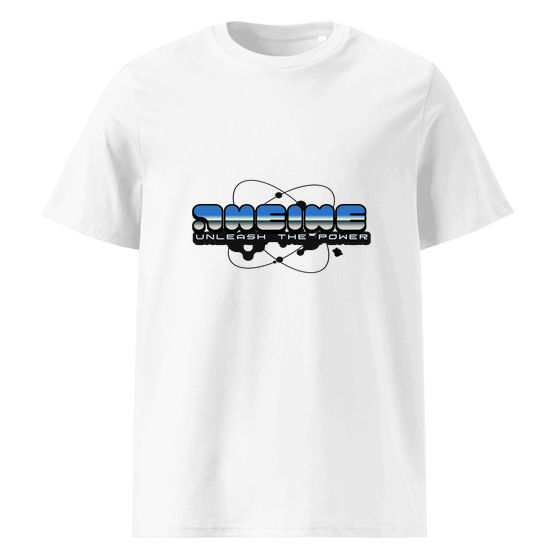 Rheine T-Shirt mit Atom-Design (Weiß)