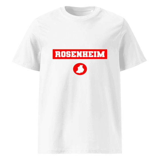 Rosenheim T-Shirt mit Signal14-Design (Weiß) – Produktansicht