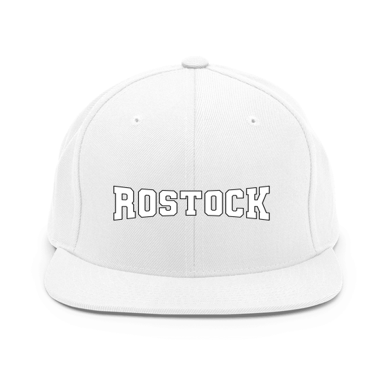 Rostock Cap mit Varsity4-Design (Weiß)