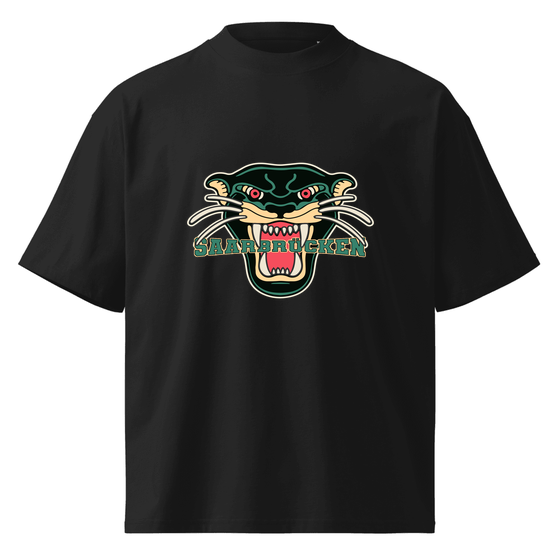 Saarbrücken T-Shirt mit Panther-Design (Schwarz)