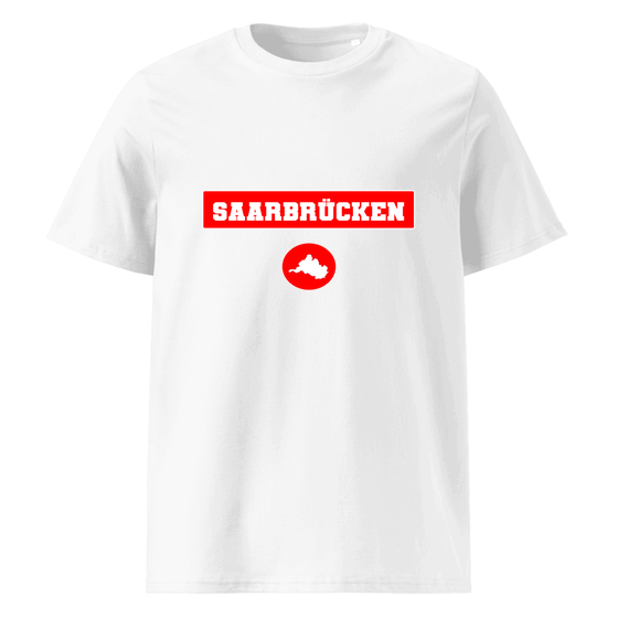 Saarbrücken T-Shirt mit Signal14-Design (Weiß)