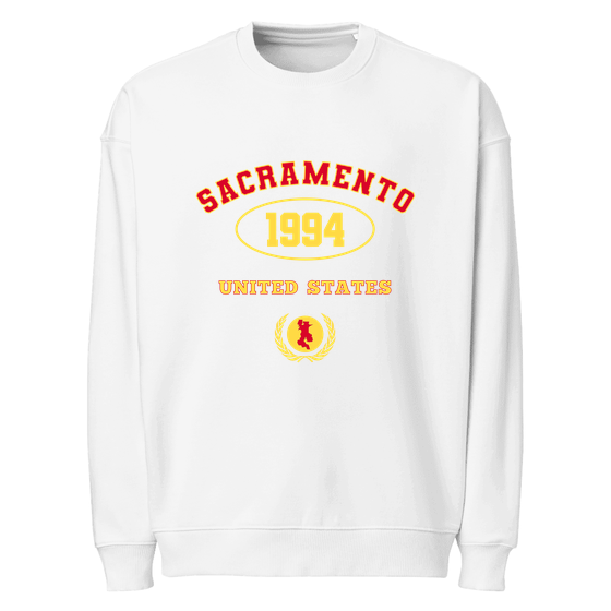 Sacramento Sweatshirt with University 1994 design (White)