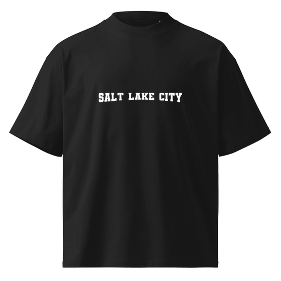 Salt Lake City T-Shirt with Camouflage design (Black)