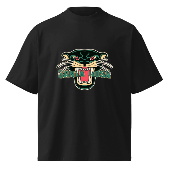 Santa Rosa T-Shirt with Panther design (Black)