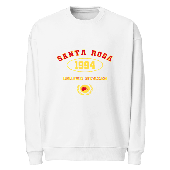 Santa Rosa Sweatshirt with University 1994 design (White)