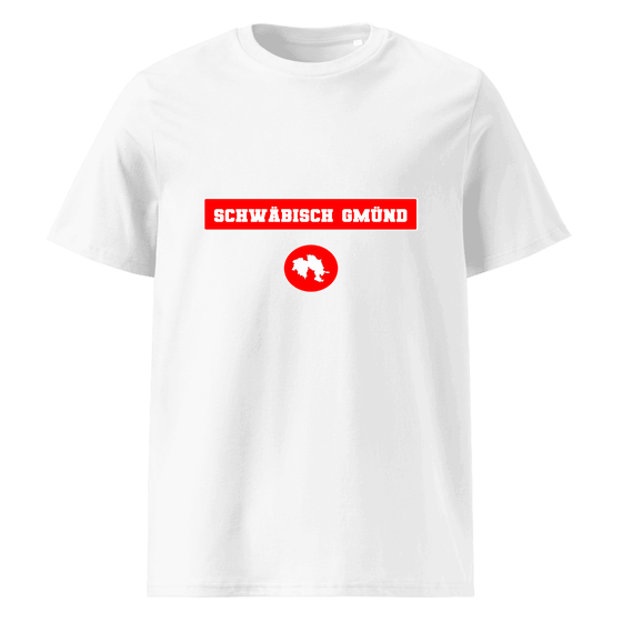Schwäbisch Gmünd T-Shirt mit Signal14-Design (Weiß) – Produktansicht