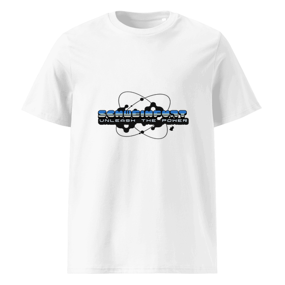 Schweinfurt T-Shirt mit Atom-Design (Weiß)