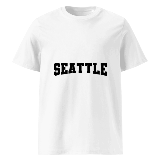 Seattle T-Shirt with Varsity17 design (White)