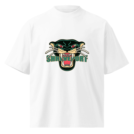 Shreveport T-Shirt with Panther design (White) – Produktansicht