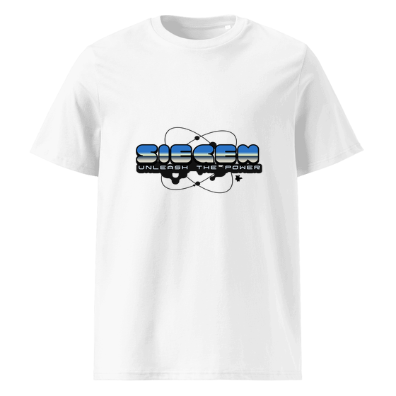 Siegen T-Shirt mit Atom-Design (Weiß)