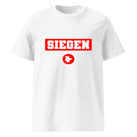 Siegen T-Shirt mit Signal14-Design (Weiß) – Produktansicht
