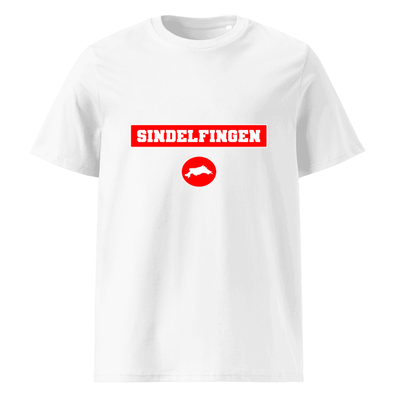 Sindelfingen T-Shirt mit Signal14-Design (Weiß) – Produktansicht