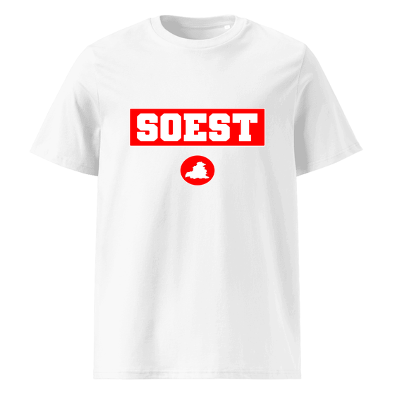 Soest T-Shirt mit Signal14-Design (Weiß) – Produktansicht