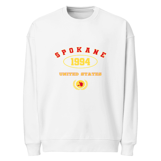 Spokane Sweatshirt with University 1994 design (White)
