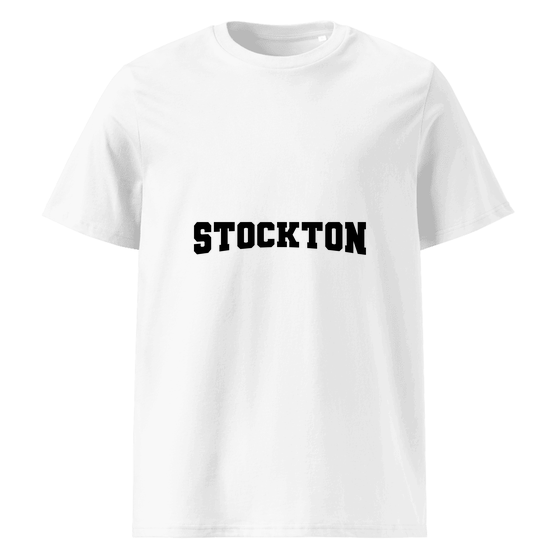 Stockton T-Shirt with Varsity17 design (White)