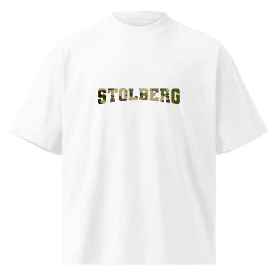 Stolberg T-Shirt mit Camouflage-Design (Weiß) – Produktansicht