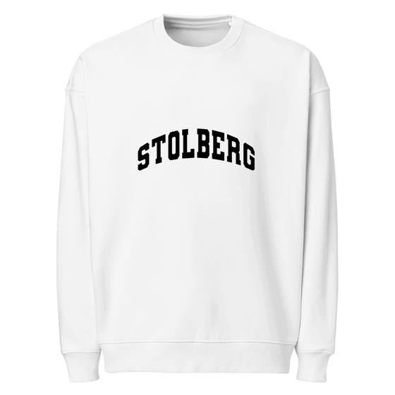 Stolberg Sweatshirt mit Varsity3-Design (Weiß)