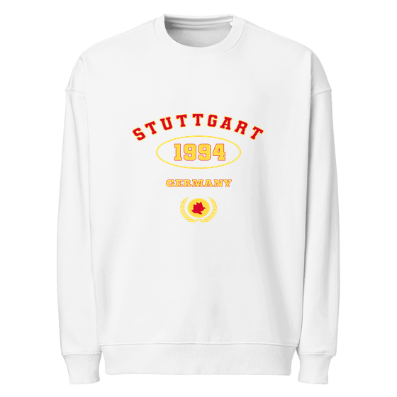 Stuttgart Sweatshirt mit University 1994-Design (Weiß)